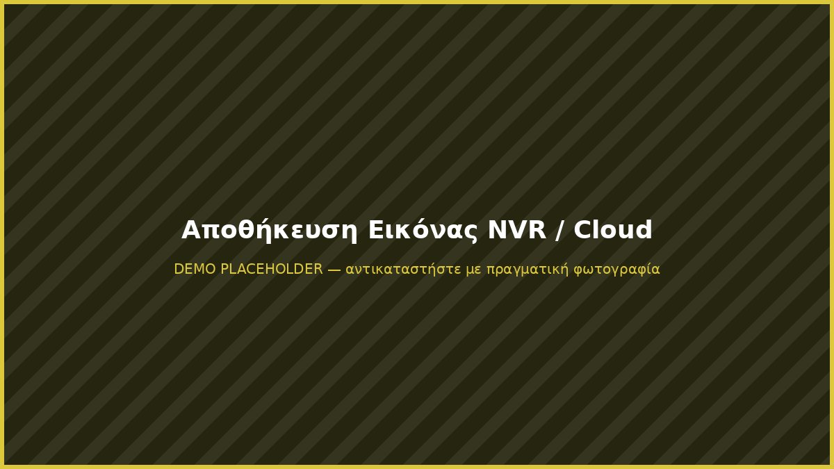 NVR storage and security recording infrastructure
